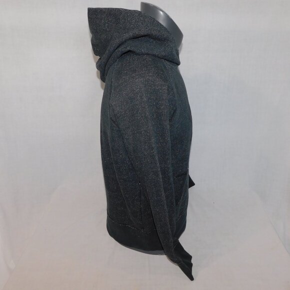 Roots canada Black Pepper Marled Womens M Kanga Pullover Hoodie Beaver - Picture 8 of 10